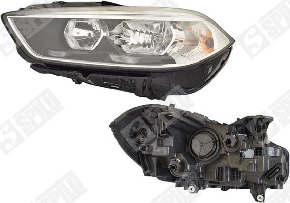 Spilu 391099 - Основна фара autocars.com.ua