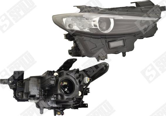 Spilu 391129 - Основна фара autocars.com.ua