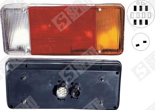 Spilu 490641 - Задній ліхтар autocars.com.ua