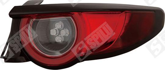 Spilu 491022 - Задній ліхтар autocars.com.ua