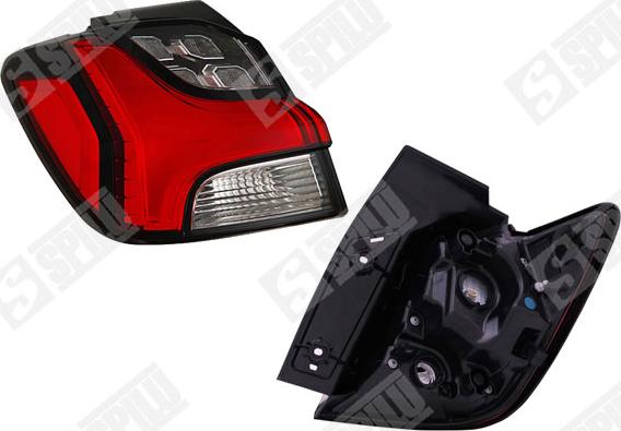 Spilu 491322 - Задній ліхтар autocars.com.ua