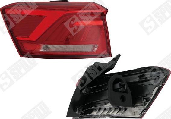 Spilu 491365 - Задній ліхтар autocars.com.ua