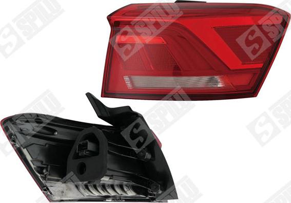 Spilu 491366 - Задній ліхтар autocars.com.ua