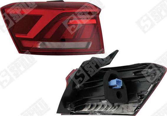 Spilu 491367 - Задній ліхтар autocars.com.ua