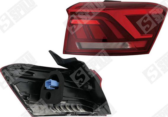 Spilu 491368 - Задній ліхтар autocars.com.ua