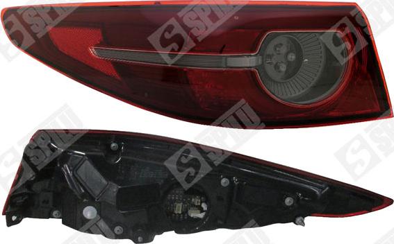 Spilu 491435 - Задній ліхтар autocars.com.ua