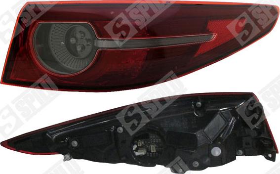 Spilu 491436 - Задній ліхтар autocars.com.ua