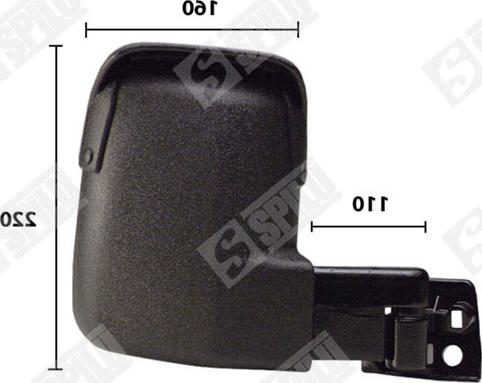 Spilu 50964 - Зовнішнє дзеркало autocars.com.ua