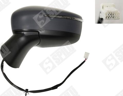 Spilu 57501 - Зовнішнє дзеркало autocars.com.ua