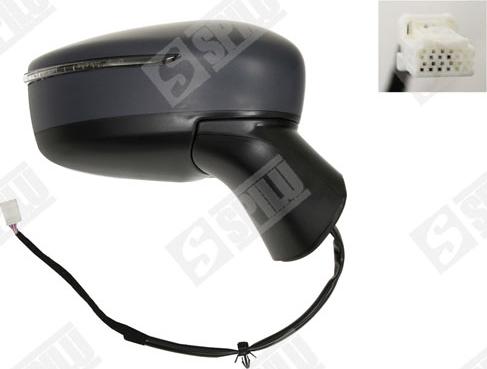 Spilu 57502 - Зовнішнє дзеркало autocars.com.ua