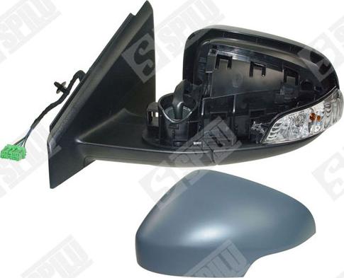 Spilu 58837 - Зовнішнє дзеркало autocars.com.ua