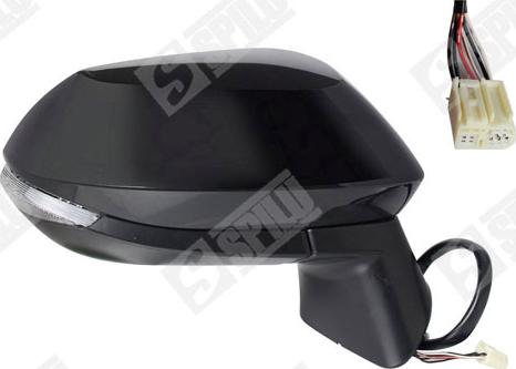 Spilu 58922 - Зовнішнє дзеркало autocars.com.ua