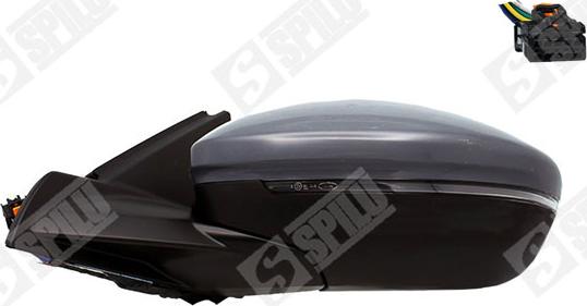 Spilu 59097 - Зовнішнє дзеркало autocars.com.ua
