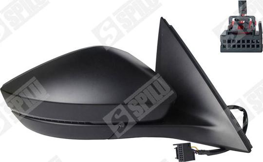 Spilu 59384 - Зовнішнє дзеркало autocars.com.ua