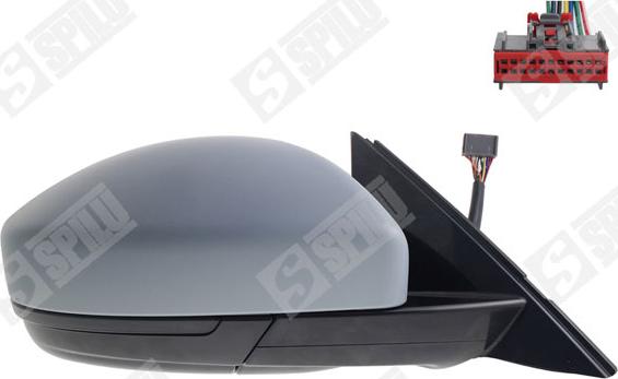 Spilu 59658 - Зовнішнє дзеркало autocars.com.ua