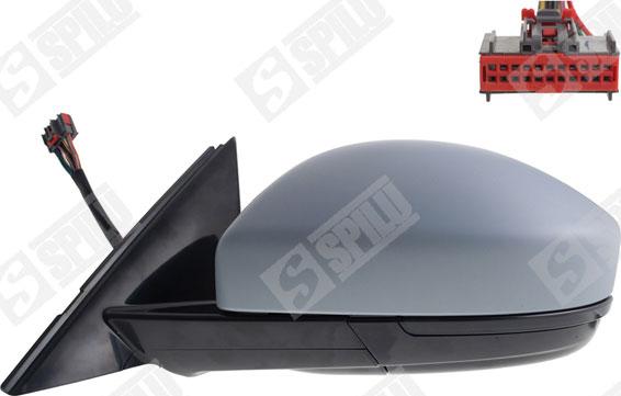 Spilu 59659 - Зовнішнє дзеркало autocars.com.ua