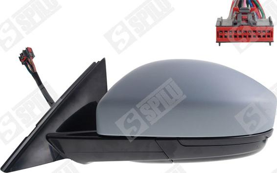 Spilu 59661 - Зовнішнє дзеркало autocars.com.ua