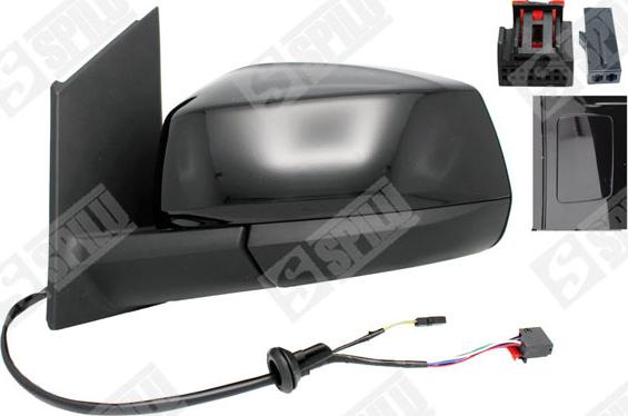 Spilu 59702 - Зовнішнє дзеркало autocars.com.ua