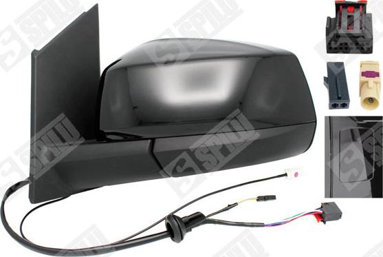 Spilu 59703 - Зовнішнє дзеркало autocars.com.ua
