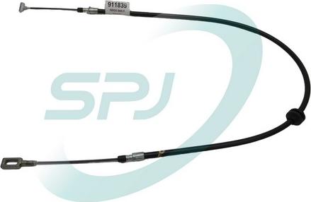 SPJ 911839 - Трос, гальмівна система autocars.com.ua