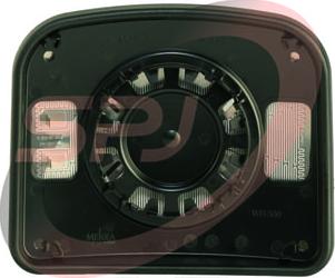 SPJ CL-0509 - Дзеркальне скло, зовнішнє дзеркало autocars.com.ua