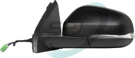 SPJ E-3834 - Зовнішнє дзеркало autocars.com.ua