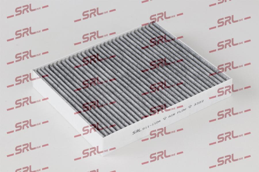 SRLine S11-1104 - Фільтр, повітря у внутрішній простір autocars.com.ua