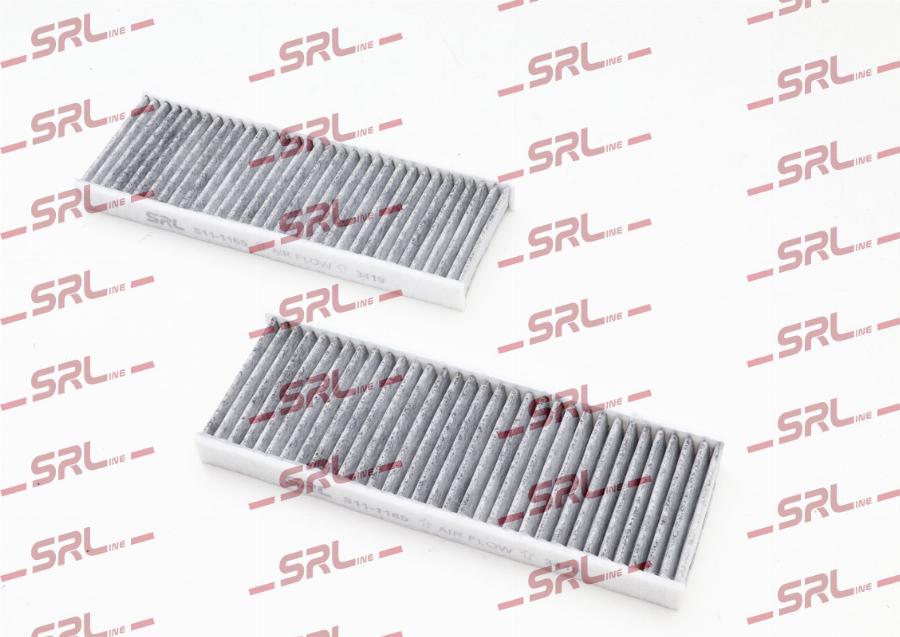 SRLine S11-1165 - Фільтр, повітря у внутрішній простір autocars.com.ua