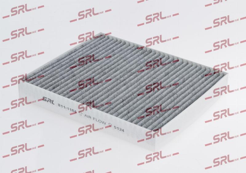 SRLine S11-1184 - Фільтр, повітря у внутрішній простір autocars.com.ua