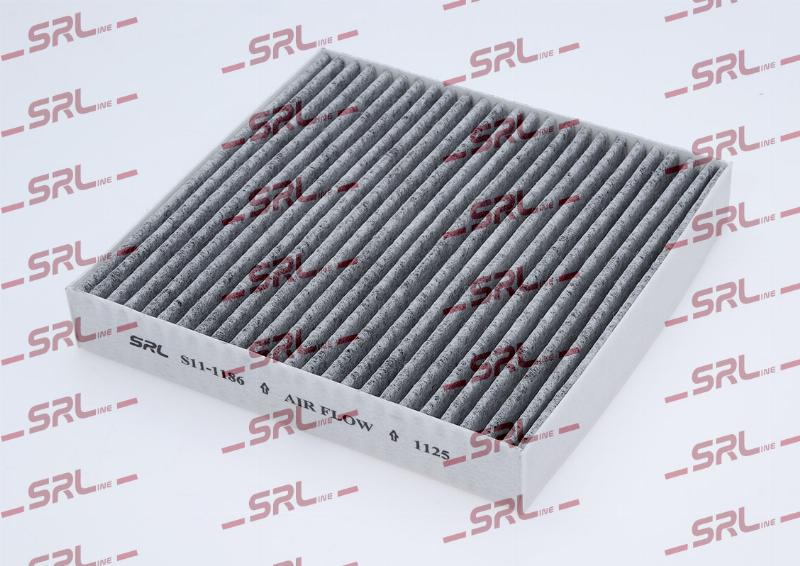 SRLine S11-1186 - Фільтр, повітря у внутрішній простір autocars.com.ua