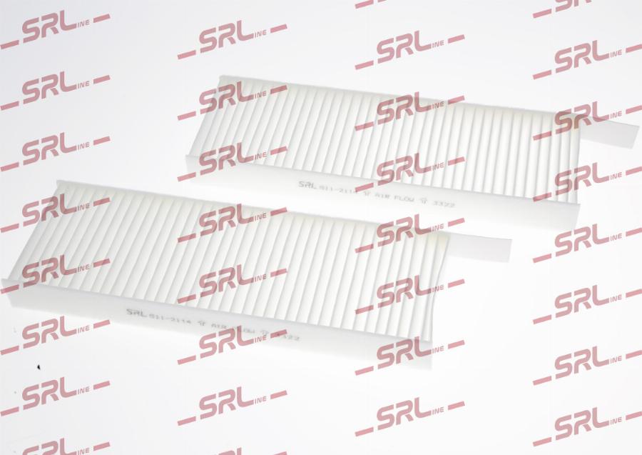 SRLine S11-2114 - Фільтр, повітря у внутрішній простір autocars.com.ua