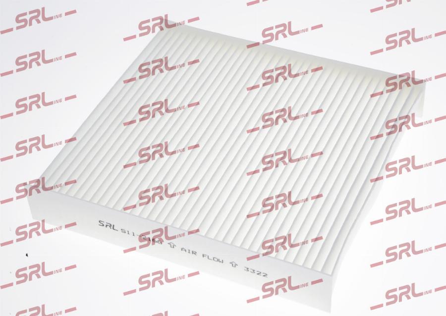 SRLine S11-2166 - Фільтр, повітря у внутрішній простір autocars.com.ua