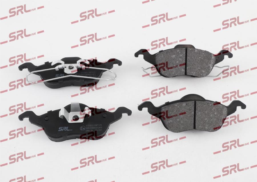 SRLine S70-0013 - Гальмівні колодки, дискові гальма autocars.com.ua