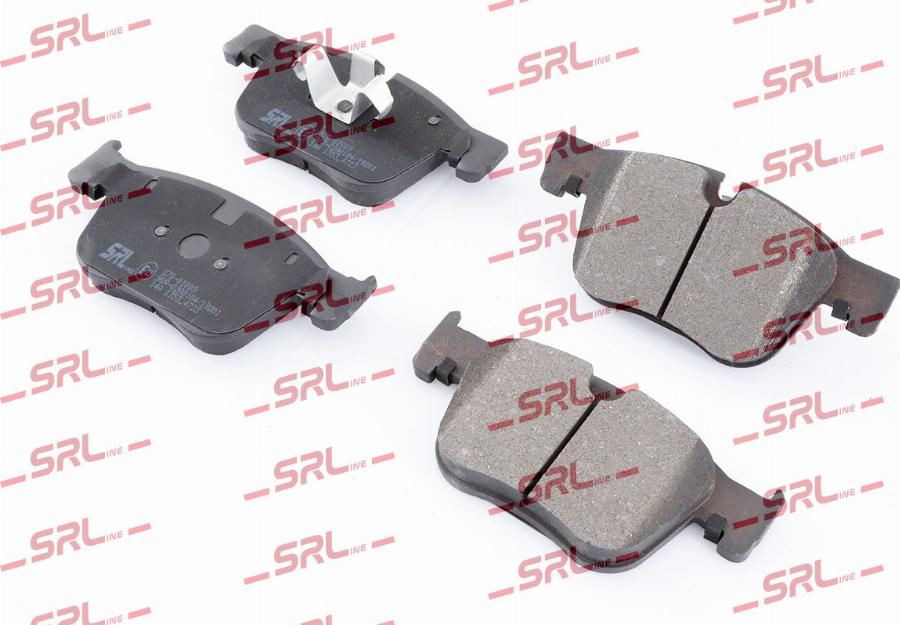 SRLine S70-01009 - Гальмівні колодки, дискові гальма autocars.com.ua