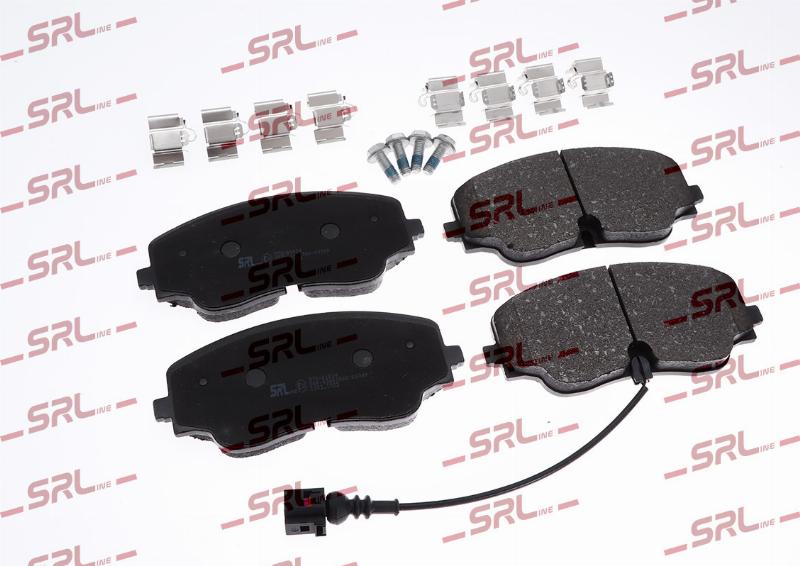 SRLine S70-01024 - Гальмівні колодки, дискові гальма autocars.com.ua