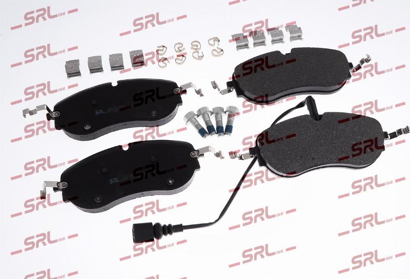 SRLine S70-01025 - Гальмівні колодки, дискові гальма autocars.com.ua