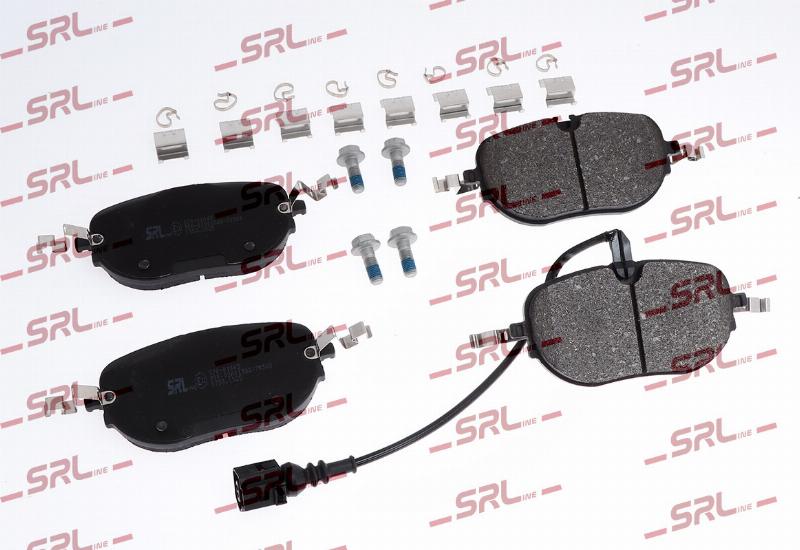 SRLine S70-01043 - Гальмівні колодки, дискові гальма autocars.com.ua