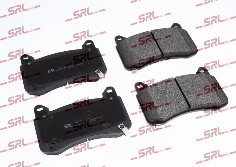 SRLine S70-01057 - Гальмівні колодки, дискові гальма autocars.com.ua