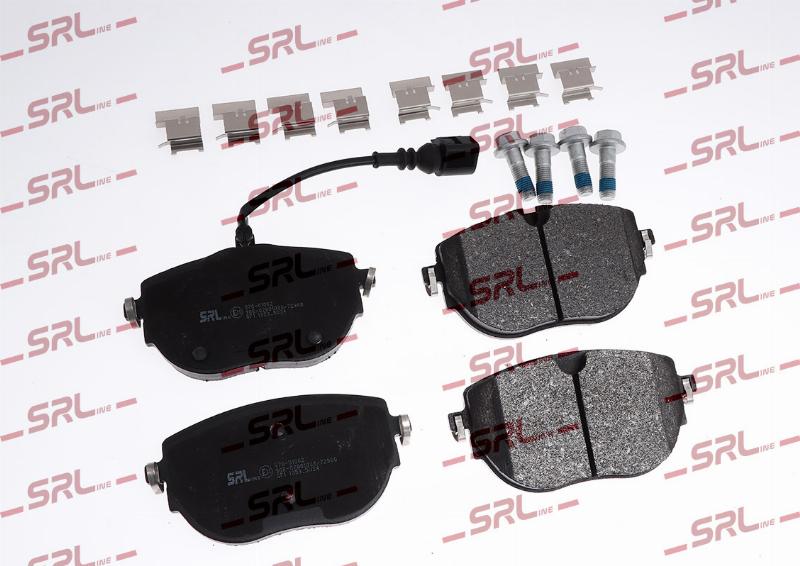 SRLine S70-01062 - Гальмівні колодки, дискові гальма autocars.com.ua