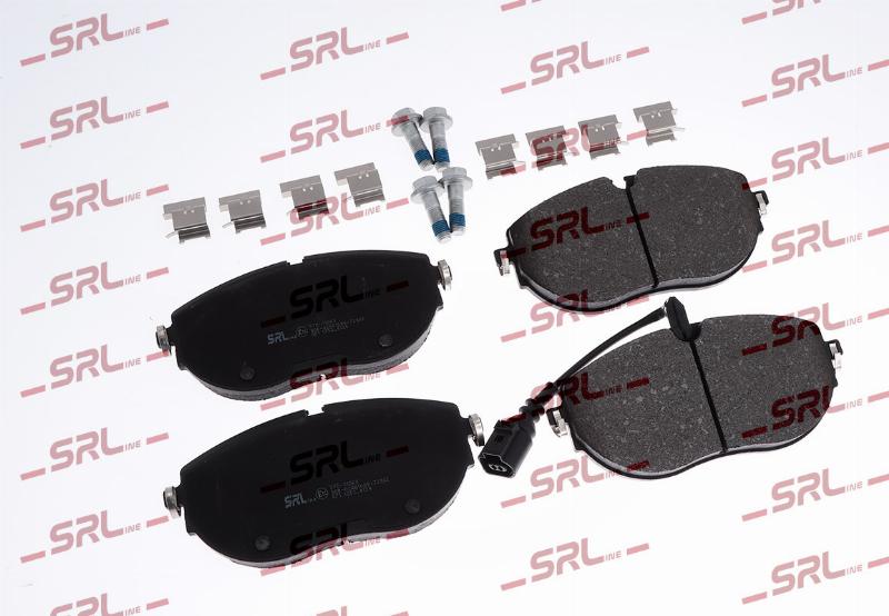 SRLine S70-01063 - Гальмівні колодки, дискові гальма autocars.com.ua