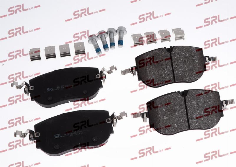 SRLine S70-01065 - Гальмівні колодки, дискові гальма autocars.com.ua