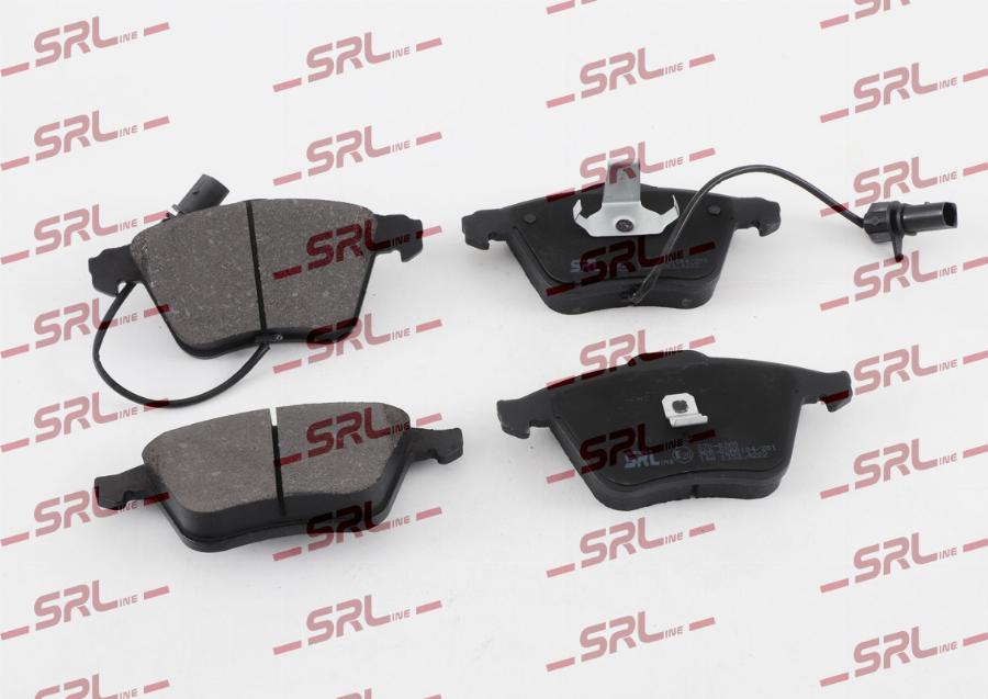 SRLine S70-0260 - Гальмівні колодки, дискові гальма autocars.com.ua