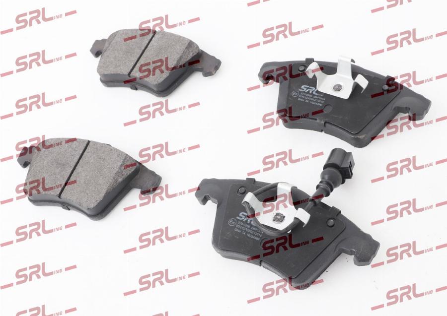 SRLine S70-0586 - Гальмівні колодки, дискові гальма autocars.com.ua