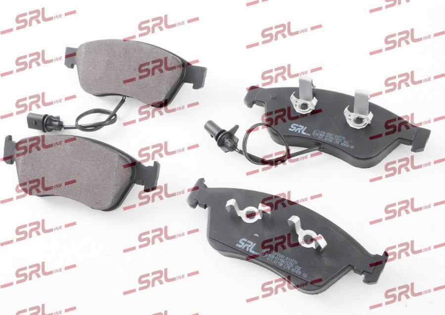 SRLine S70-0591 - Гальмівні колодки, дискові гальма autocars.com.ua