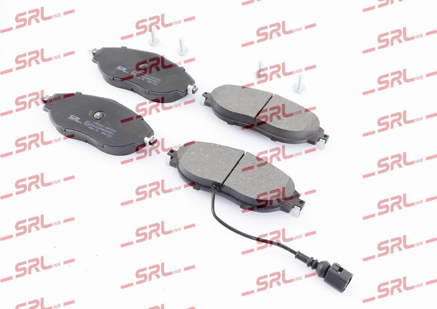 SRLine S70-0632 - Гальмівні колодки, дискові гальма autocars.com.ua