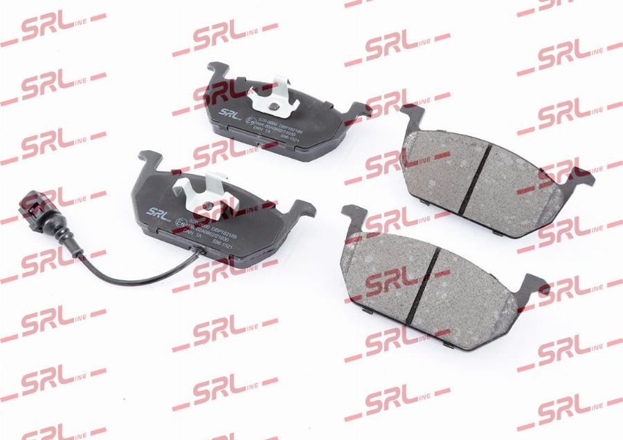 SRLine S70-0660 - Гальмівні колодки, дискові гальма autocars.com.ua