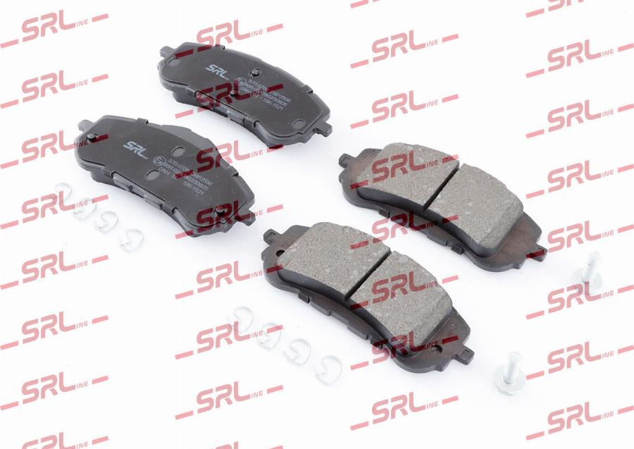 SRLine S70-0708 - Гальмівні колодки, дискові гальма autocars.com.ua