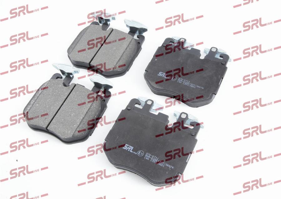 SRLine S70-0711 - Гальмівні колодки, дискові гальма autocars.com.ua