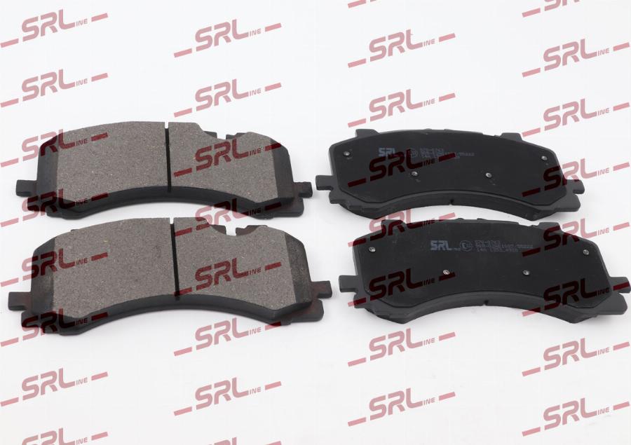 SRLine S70-0763 - Гальмівні колодки, дискові гальма autocars.com.ua