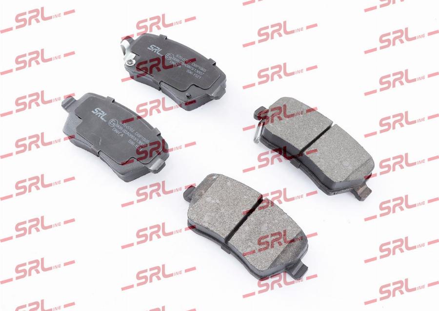 SRLine S70-0767 - Гальмівні колодки, дискові гальма autocars.com.ua